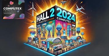 le hall 2 au computex 2024