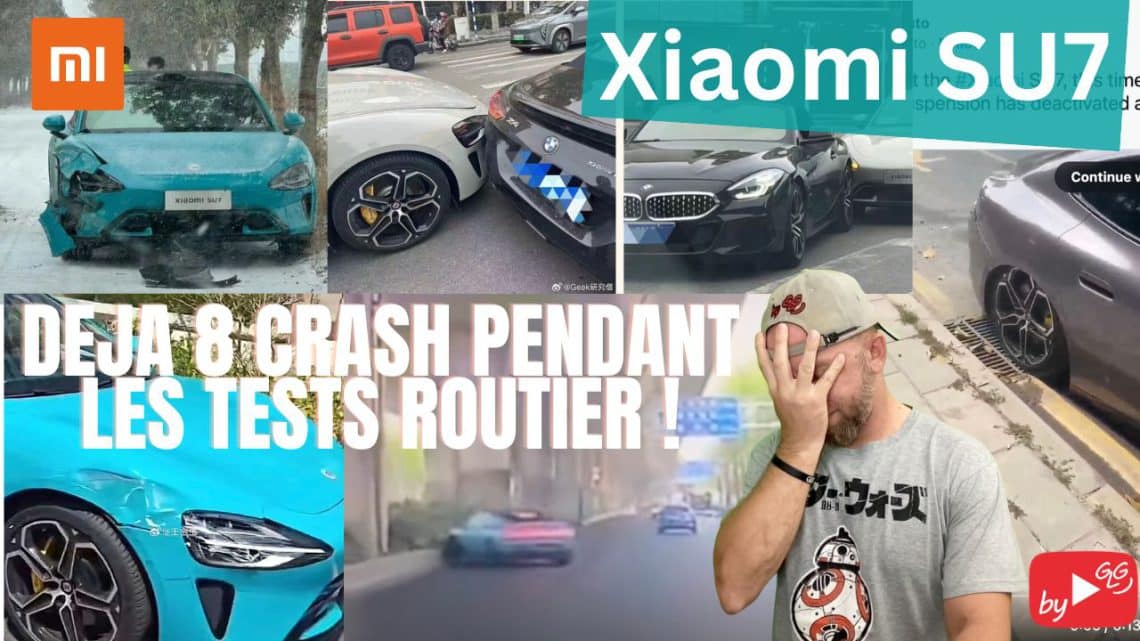 le xiaomi su7, un véritable succès de vente malgré les accidents répétés en test