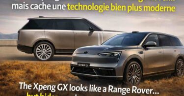 le xpeng gx ressemble à un range rover