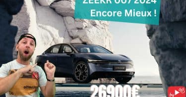 le zeekr 007 2024,évolution marquante chez geely, à partir de 26 900€