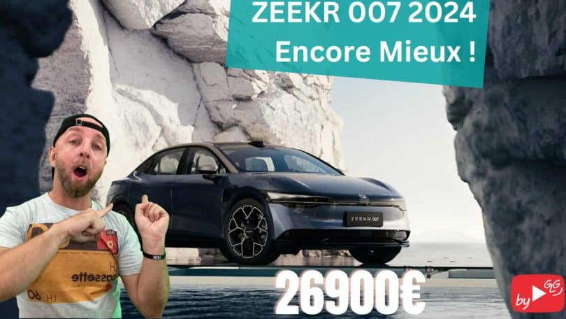 le zeekr 007 2024,évolution marquante chez geely, à partir de 26 900€