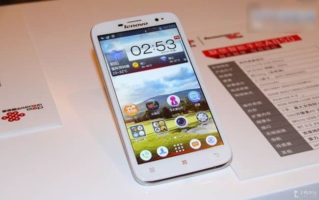 smartphone low cost lenovo a850