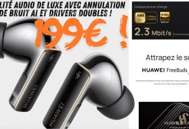 les huawei freebuds pro 4 débarquent