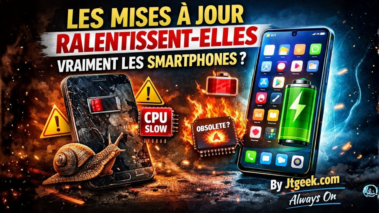 les mises à jour ralentissent elles vraiment les smartphones.