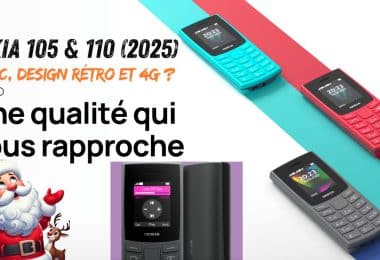 les nokia 105 et 110 4g de 2025 débarquent avec usb c et simplicité intemporelle !