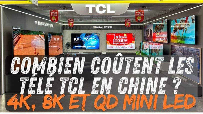 les prix fous des tv tcl en chine ,4k, 8k et mini led jusqu'à 98 pouces !