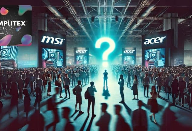 les stands msi et acer au computex 2024 by glg