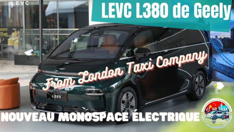 levc l380 de geely, le nouveau monospace électrique à prix abordable