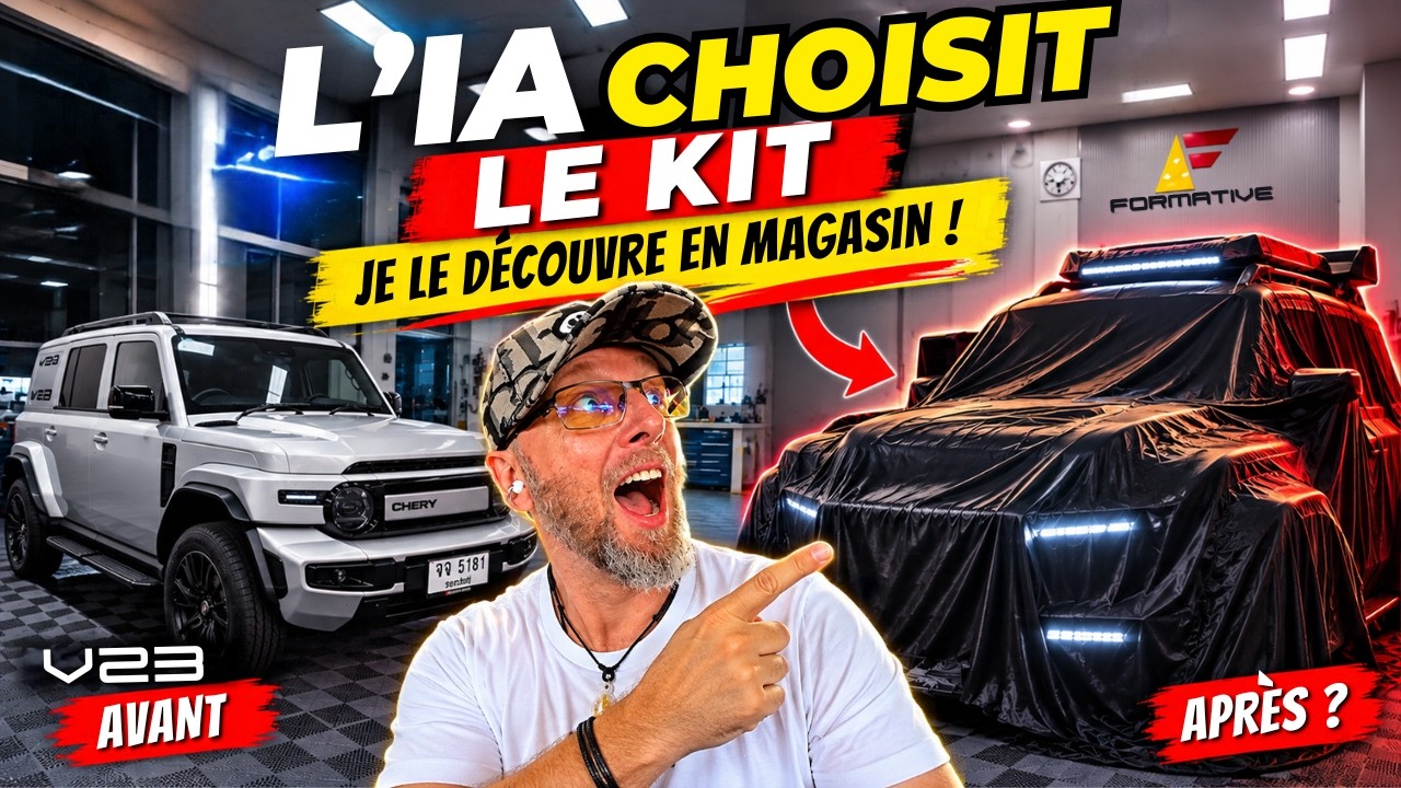l’ia a choisi le garage et la customisation de mon chery v23 à bangkok ! by glg