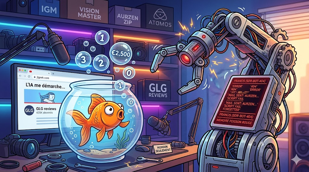 l'ia marketing a la mémoire d'un poisson rouge le bug de francis !