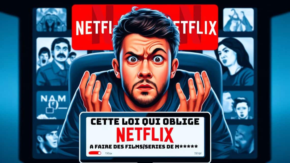 loi française oblige netflix à diffuser du contenu de m****