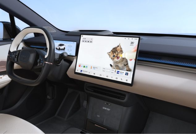 lynk & co 02 electric suv tableau de bord