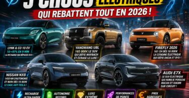 lynk & co 10 ev, yangwang u8l, firefly 2026, nissan nx8, audi e7x 5 chocs électriques qui rebattent les cartes en 2026