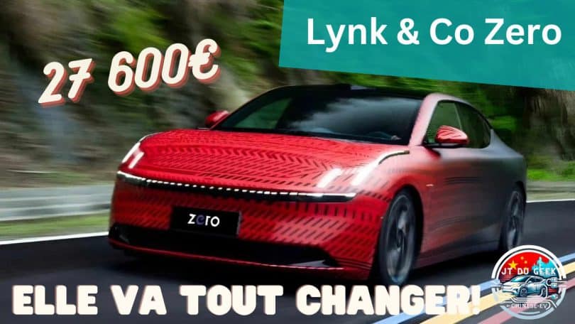 lynk & co zero dévoilé, berline électrique dès 27 600€!