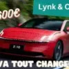 lynk & co zero dévoilé, berline électrique dès 27 600€!