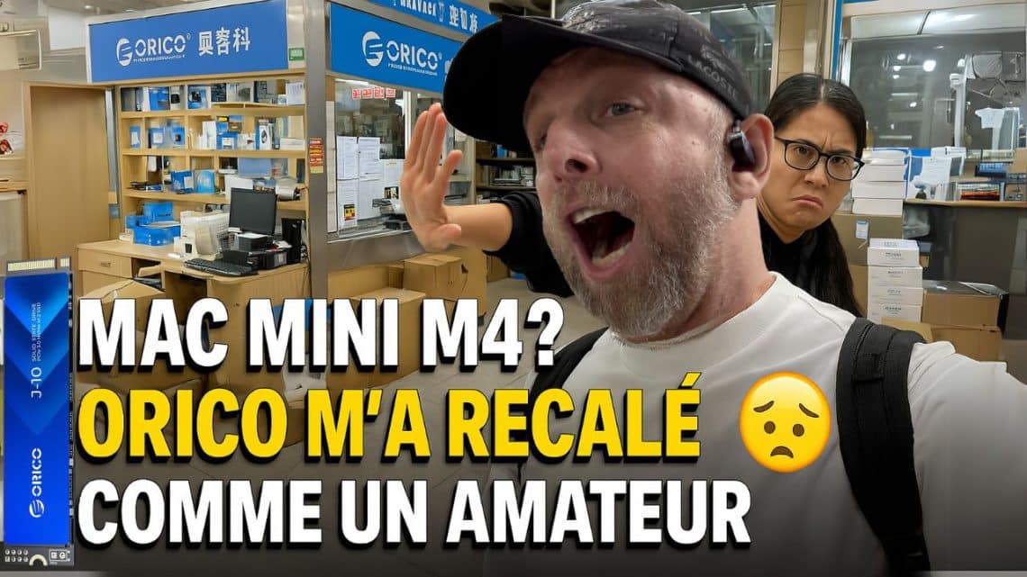 mac mini m4 ? orico m’a recalé comme un amateur
