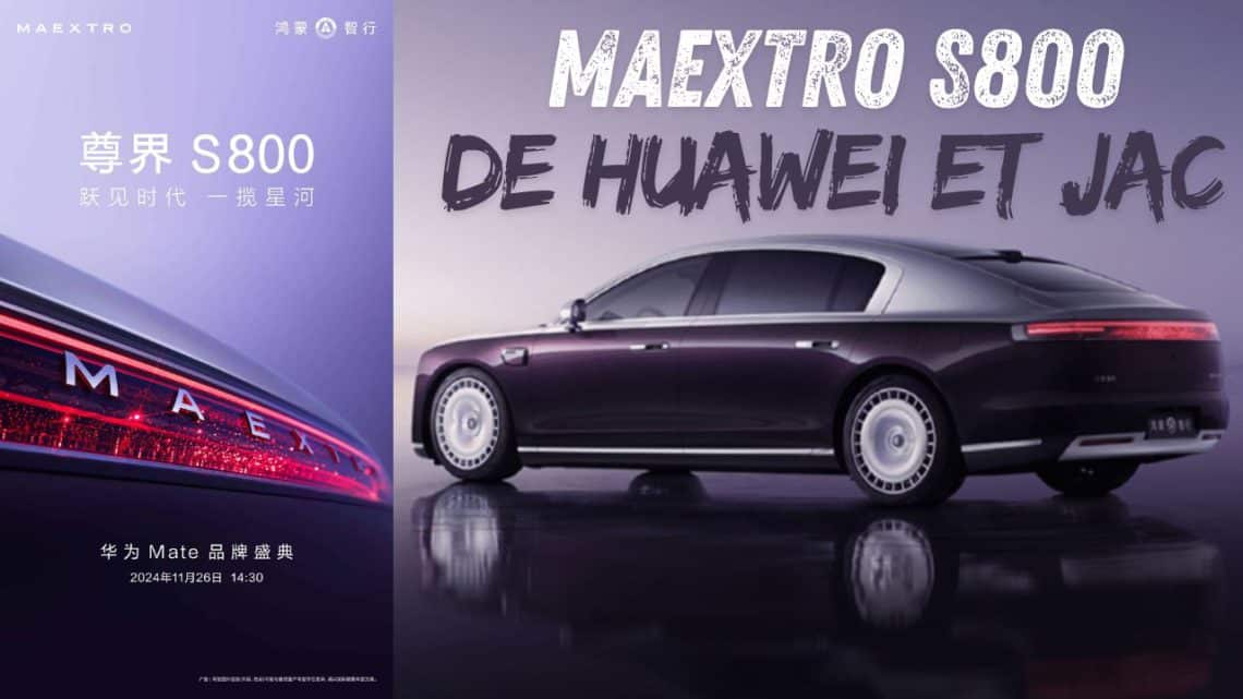 maextro s800 electric sedan from huawei and jac banner