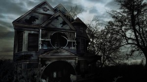 maison abandonnée effrayante