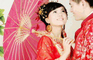 couple chinois marié