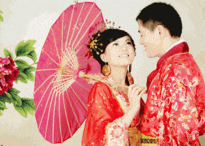 couple chinois marié