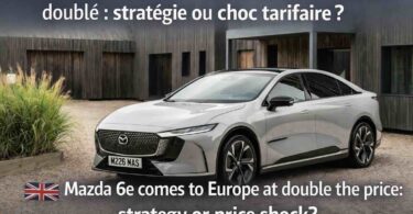 mazda 6e arrive en europe avec un tarif doublé