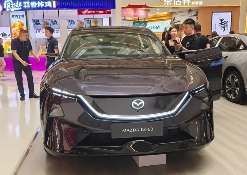 mazda ez 60 le suv électrique sino japonais av black