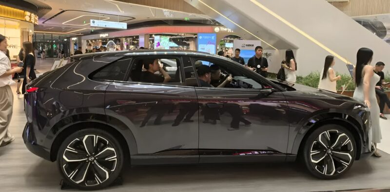 mazda ez 60 le suv électrique sino japonais coté black