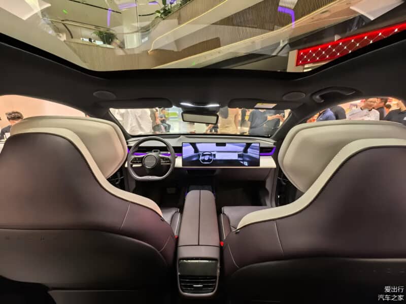 mazda ez 60 le suv électrique sino japonais interieur