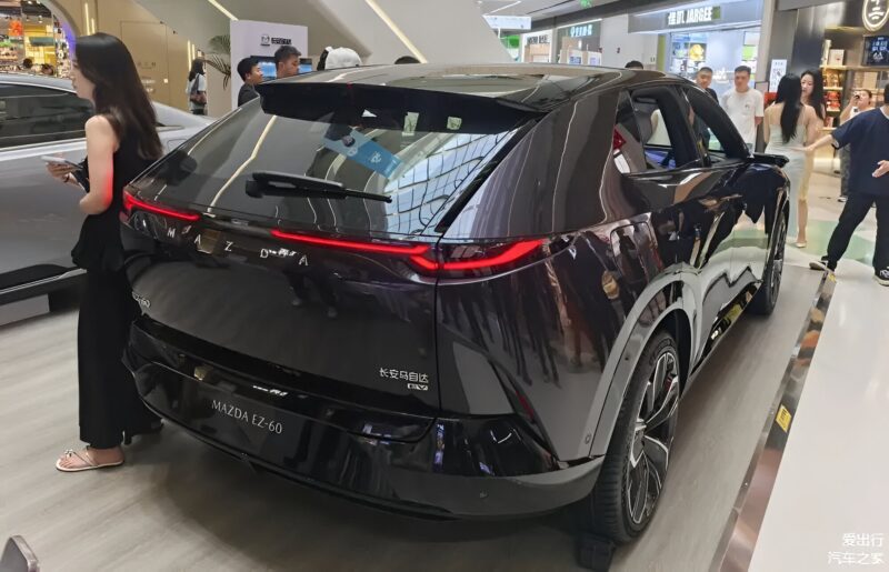 mazda ez 60 le suv électrique sino japonais quart ar