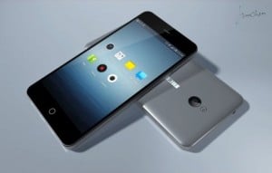 design supposé du smartphone android meizu mx3