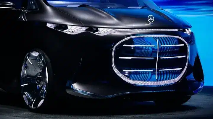 mercedes benz vision v calendre