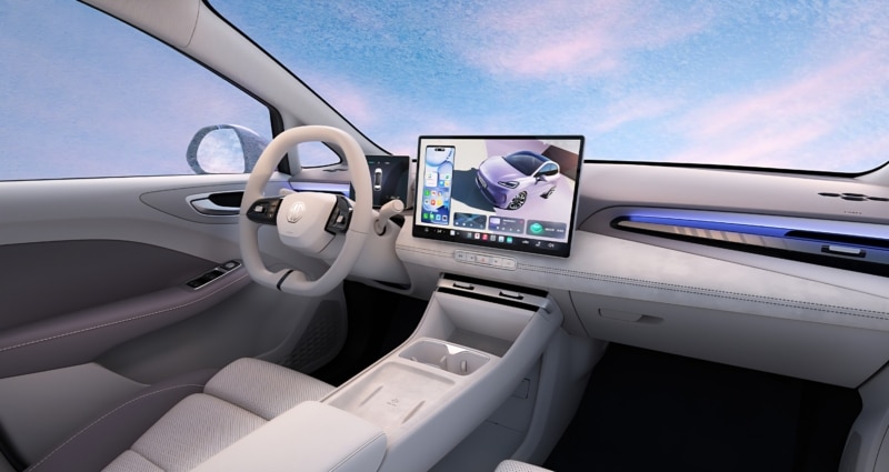 mg4 anxin edition tableau de bord