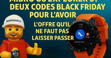 mibro gs explorer s avec deux codes black friday pour l’avoir à 139 €