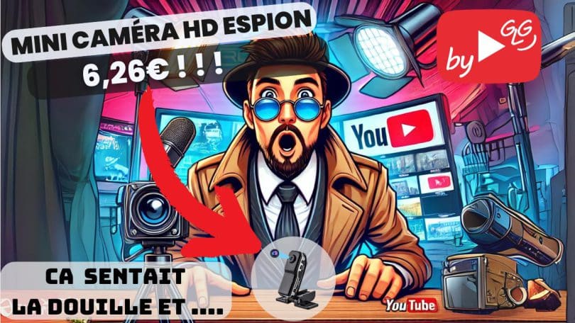 mini caméra hd espion à 6,26€ sur aliexpress , bon plan ou arnaque ?