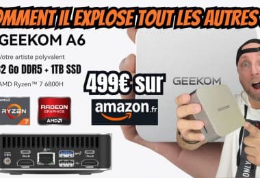 mini pc windows ryzen 7, 32gb+1to à 529€ sur amazon , le geekom a6 explose tout, meilleur choix ?