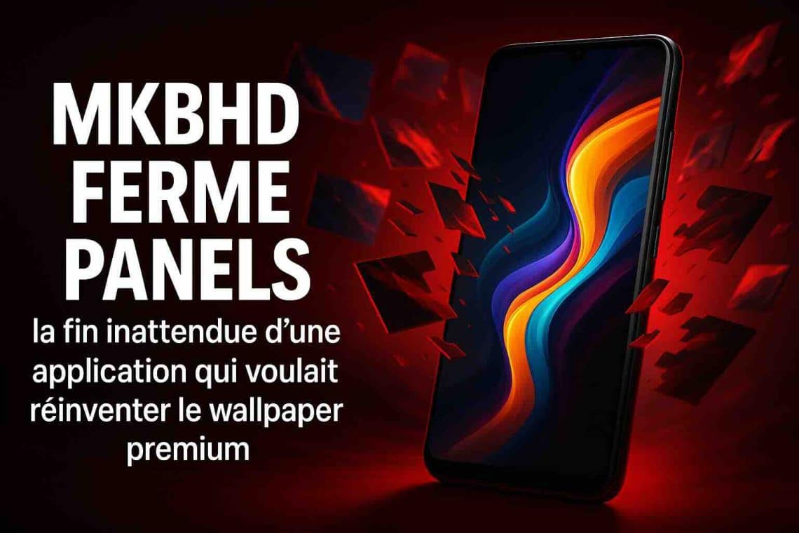 mkbhd ferme panels la fin inattendue d’une application qui voulait réinventer le wallpaper premium