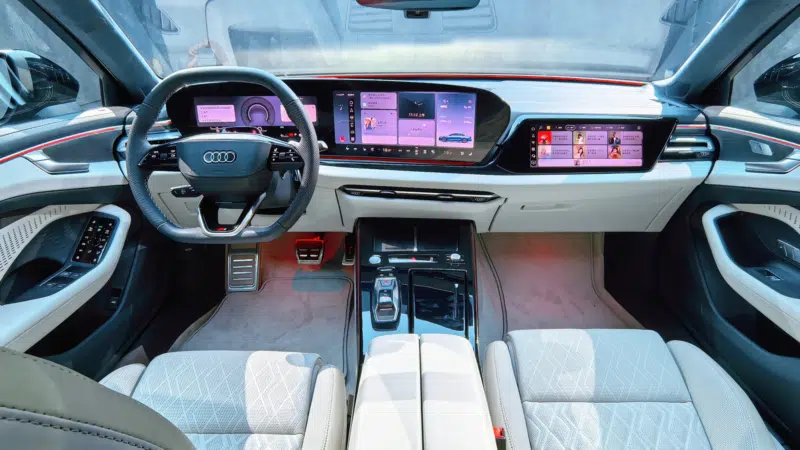 new audi a6l interieur