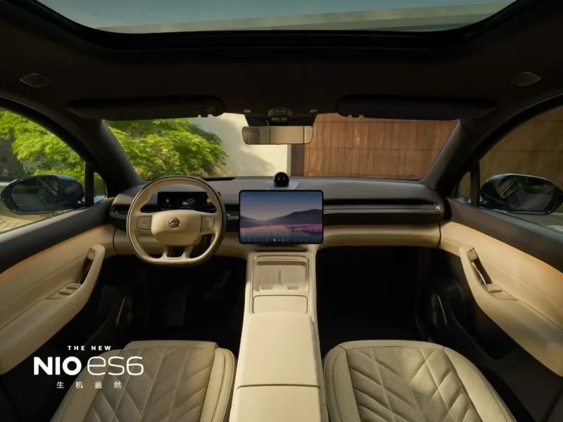 nio es6 tableau de bord