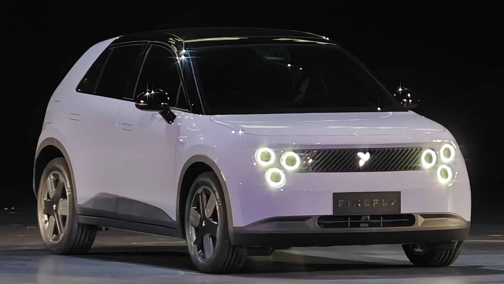 nio firefly ev hatchback prurple