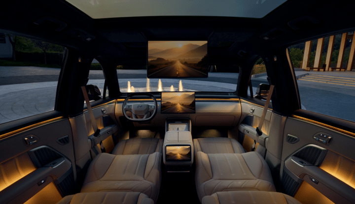 nio onvo l90 interieur