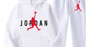 nouvel ensemble jordan sweat à capuche & pantalon dès 17,55€ sur aliexpress blanc