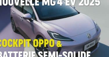 nouvelle mg4 ev 2025 gpt