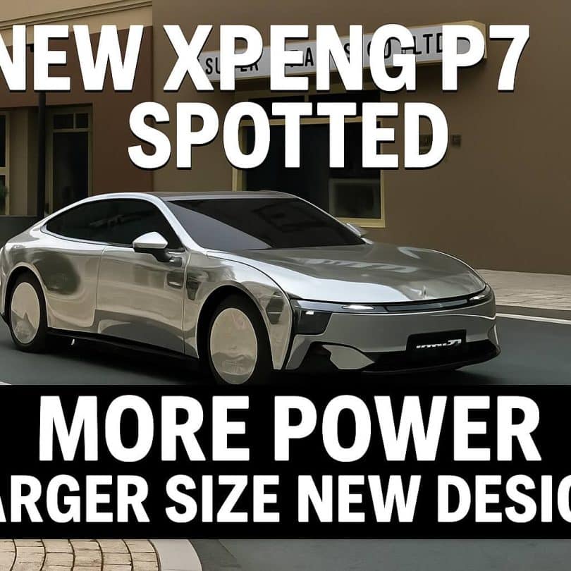 nouvelle xpeng p7 2025 art