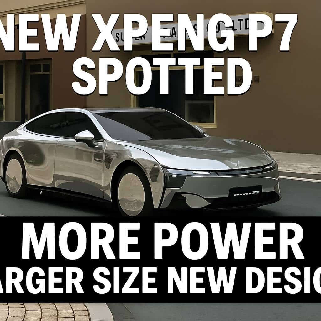 nouvelle xpeng p7 2025 art