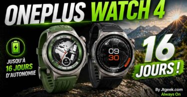 oneplus watch 4 montre en titane, 16 jours d’autonomie…