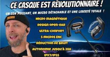 openrock link 20 open ear avec micro magnétique youtube
