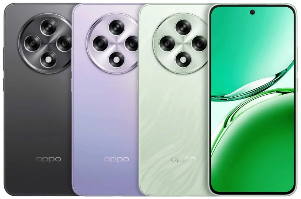 oppo a3 front and back