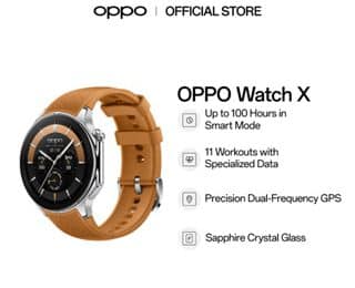 oppo watch x details