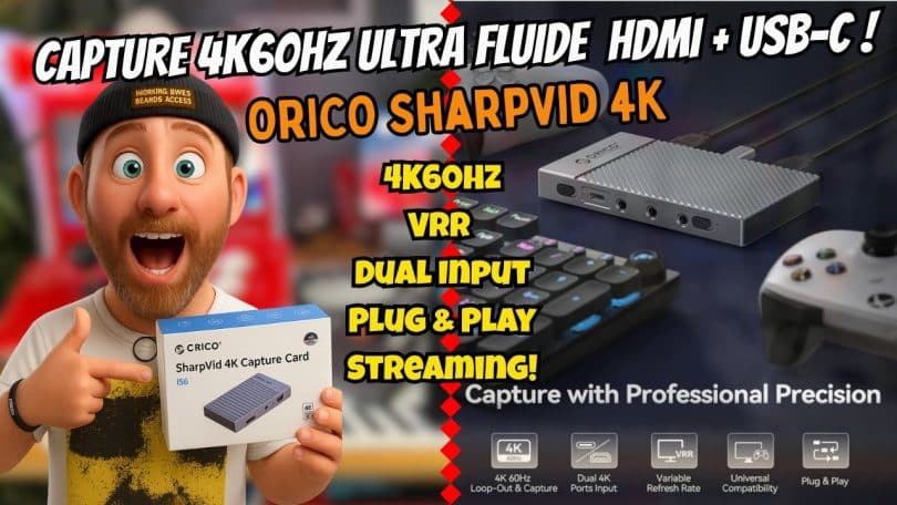 orico sharpvid 4k youtube