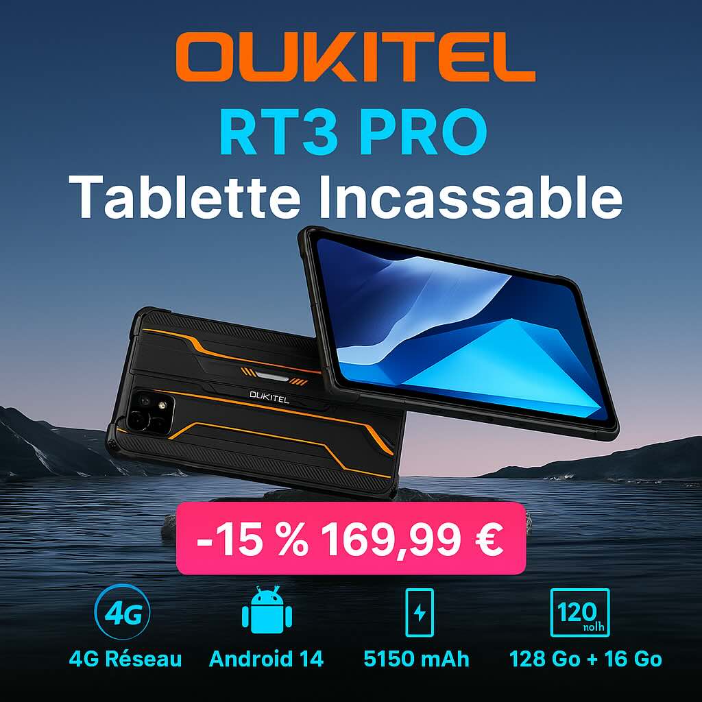 oukitel rt3 pro promo